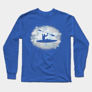 Kayak On The Water Long Sleeve T-Shirt